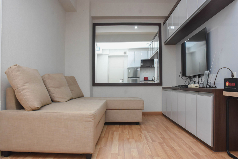 Comfy and Combined 2BR Bassura City Apartment near Mall By Travelio, Jakarta Timur