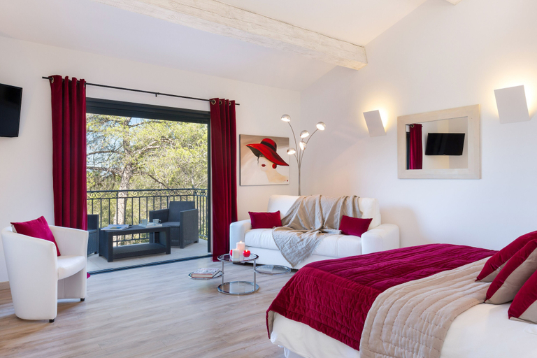 Bedroom 3, Les chambres du Château Rasque, Var