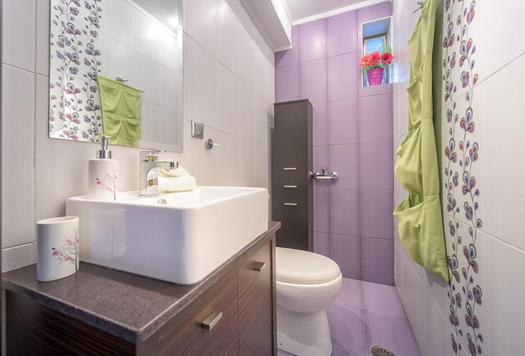 Bathroom 3, Limneon Villas, Ionian Islands