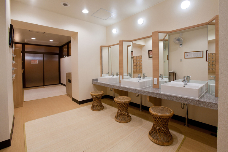 Bathroom 4, Onsen Hotel Nakahara Bessou, Kagoshima