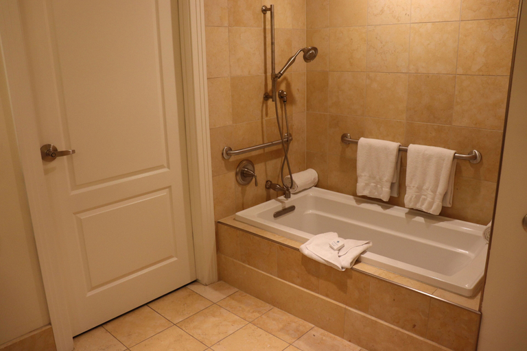 Bathroom 5, Edgewater Hotel, Dane