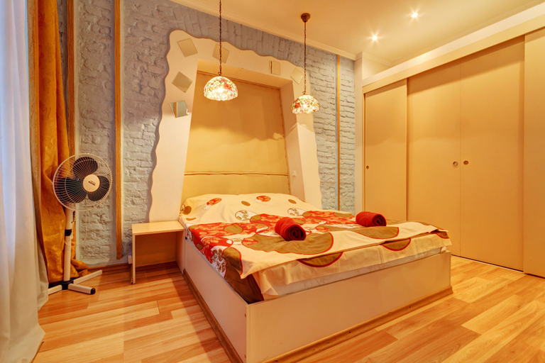 Bedroom 3, STN Apartments on Nevskiy 60, Sankt-Peterburg gorsovet
