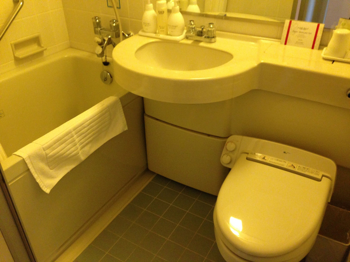 Bathroom 5, Creston Hotel, Iwaki