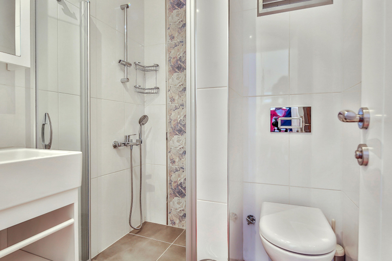 Bathroom 4, Kasinn Apart Hotel, Kaş