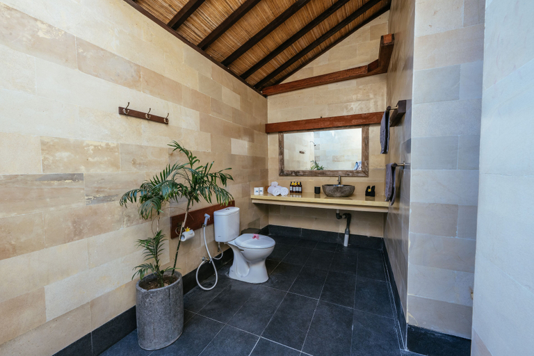 Bathroom 5, Manta Dive Gili Trawangan Resort, Lombok
