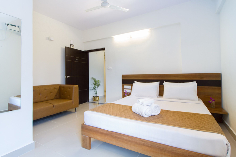 Bedroom 3, Sanctum Suites Whitefield Bangalore, Bangalore