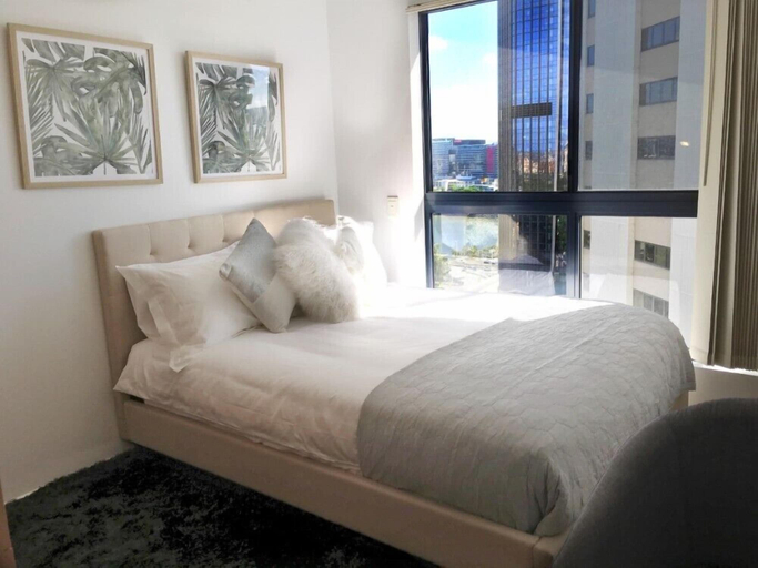 Bedroom 3, 2106 Cozy Inner City Apartment, Brisbane