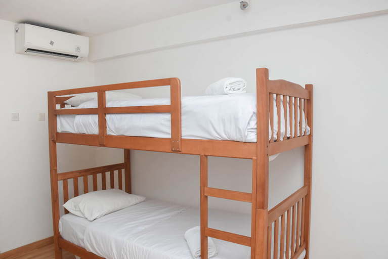 Bedroom 4, Comfy and Combined 2BR Bassura City Apartment near Mall By Travelio, East Jakarta