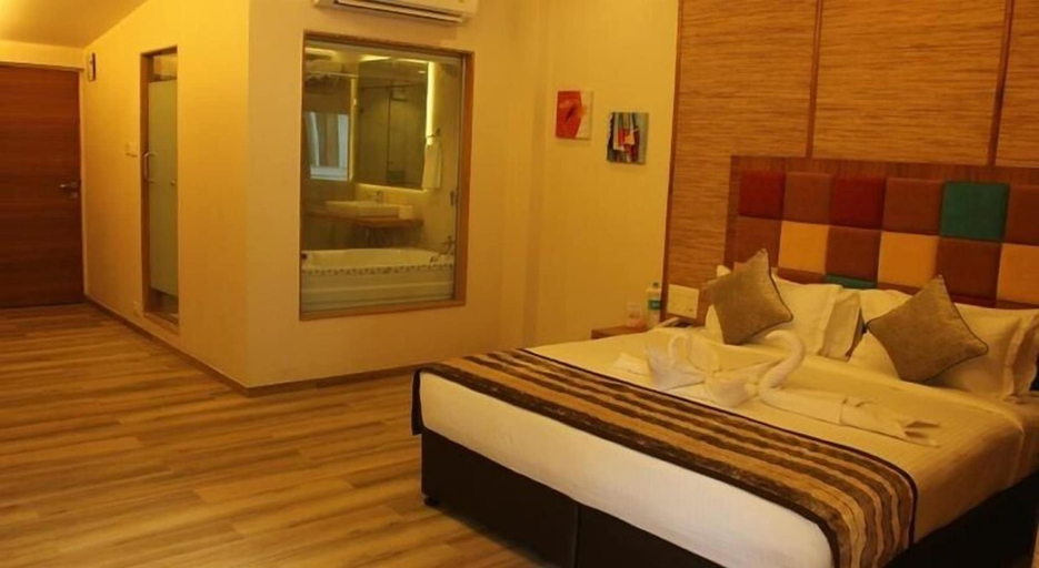 Bedroom 3, The Ocean Park Resort, North Goa