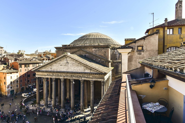 View from room 5, Pantheon View from Terrace Apartment, Rome