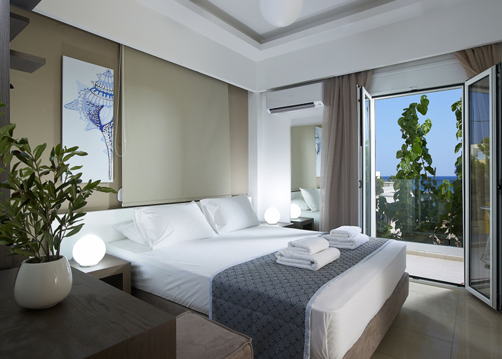 Bedroom 3, Coral Apts - Hotelia Hospitality Group, Crete