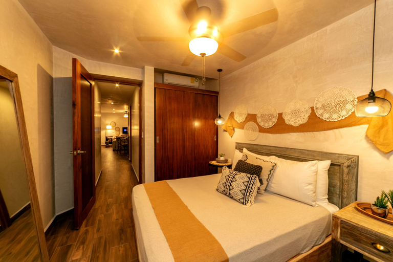 Bedroom 3, Trinity 202 by Mikitito Rentals, Cozumel