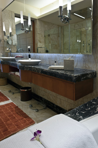 Bathroom 5, Gokulam Grand Hotel & Spa Bangalore, Bangalore