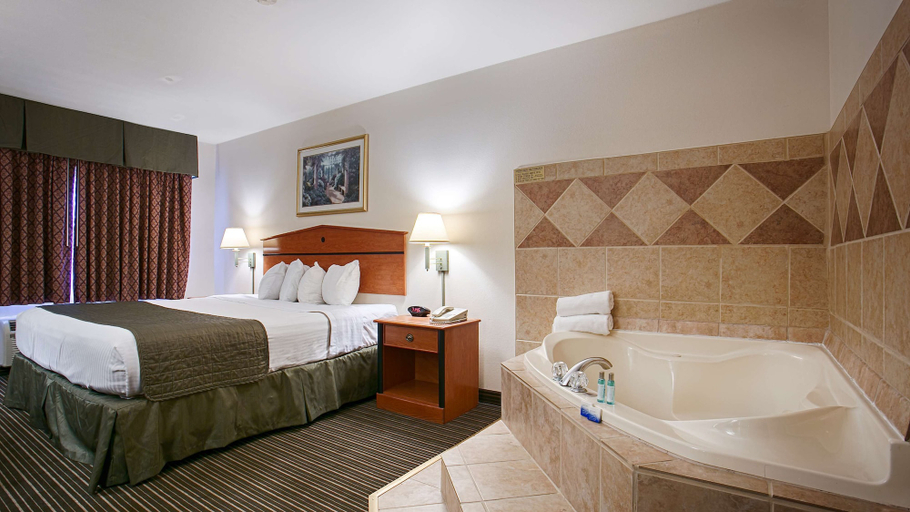 Bedroom 3, Best Western J. C. Inn, Geary