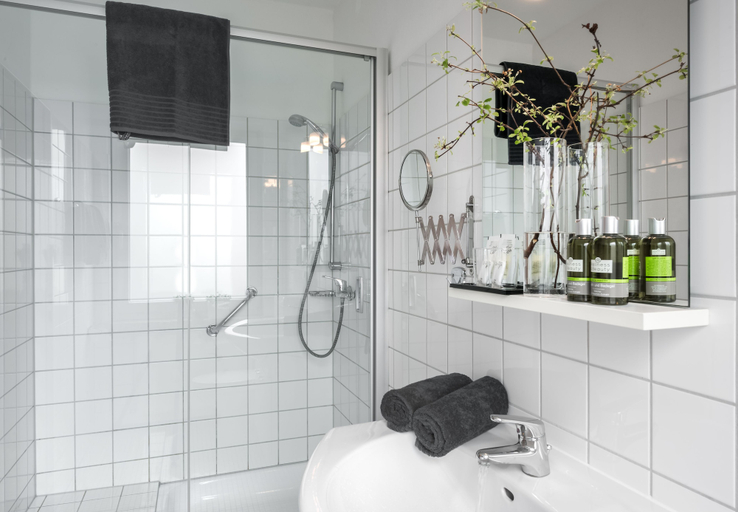 Bathroom, Komfort Hotel Stadt Hamburg, Lippe
