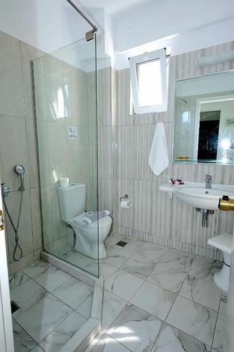 Bathroom 5, Apollon Hotel Apartments, Crete
