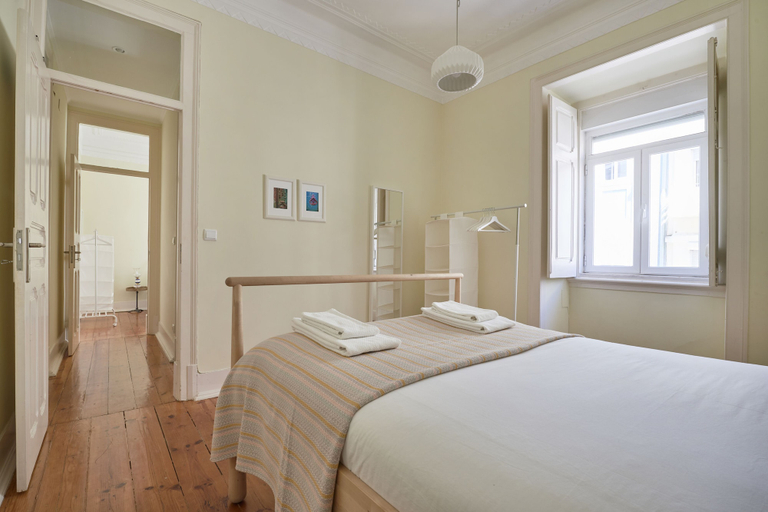 Bedroom 5, Renovated Spacious Baixa Apartment, By TimeCooler, Lisbon
