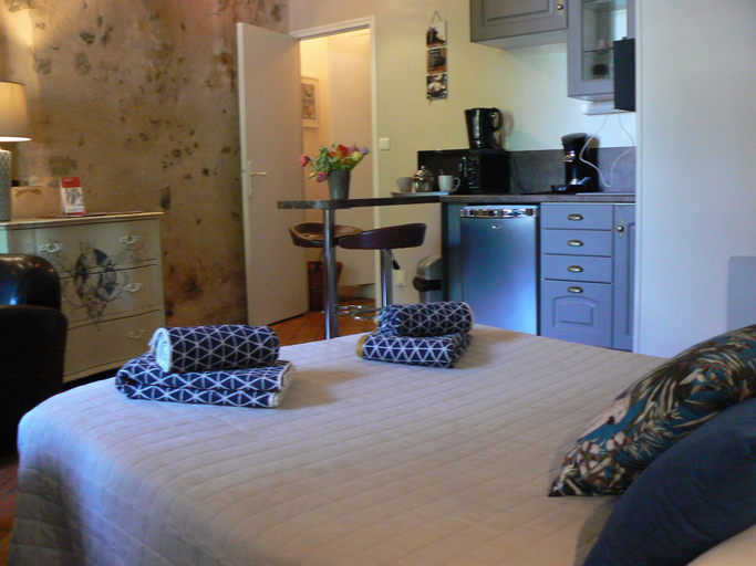 Bedroom 4, Appart'Louis Blanc Centre Ville, Sarthe