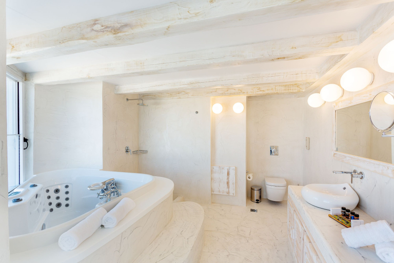 Bathroom 4, Rhodos Horizon City- Adults only, South Aegean
