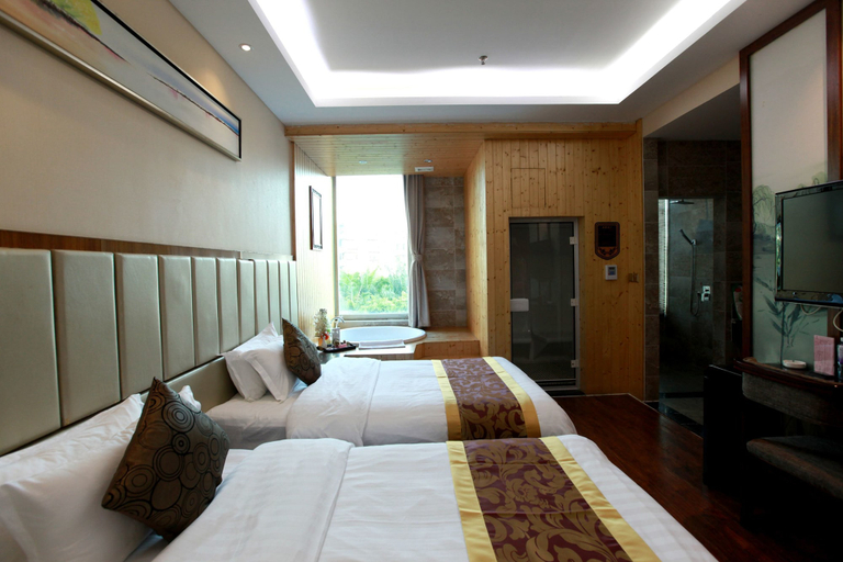 Bedroom 3, Jun Chen Health Hotel, Guangzhou