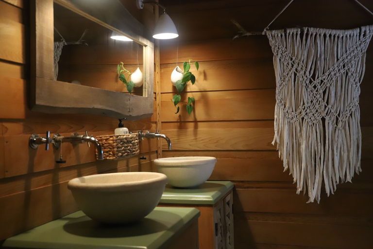 Bathroom 3, Orion Tree houses, Alpes-Maritimes