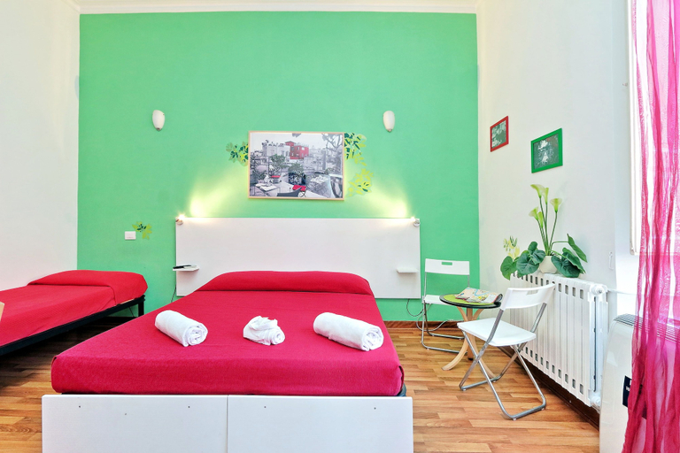 Bedroom 4, Lucky Home, Rome