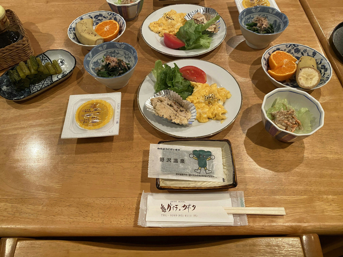 Food & Drinks 5, Villa Kubota, Nozawaonsen