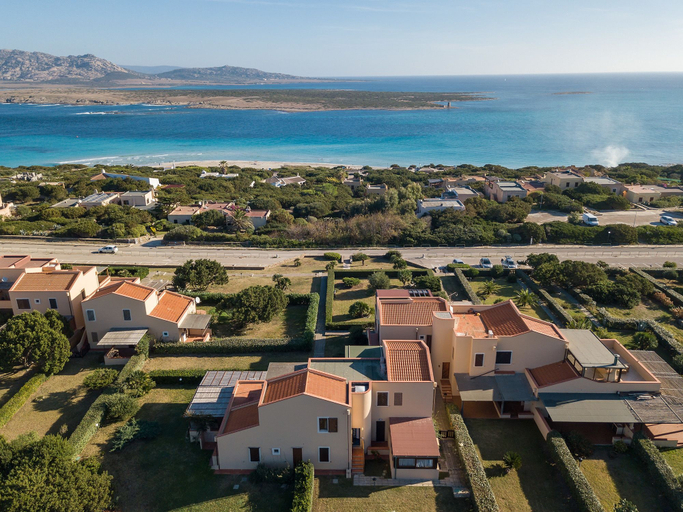 Aerial view, AffittaSardegna - Trilo La Pelosa, Sassari