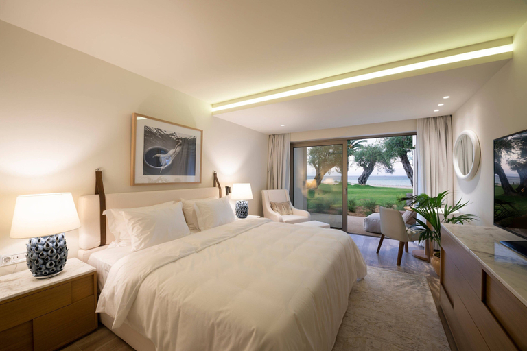 Bedroom 3, Domes Miramare, a Luxury Collection Resort, Corfu - Adults Only, Ionian Islands