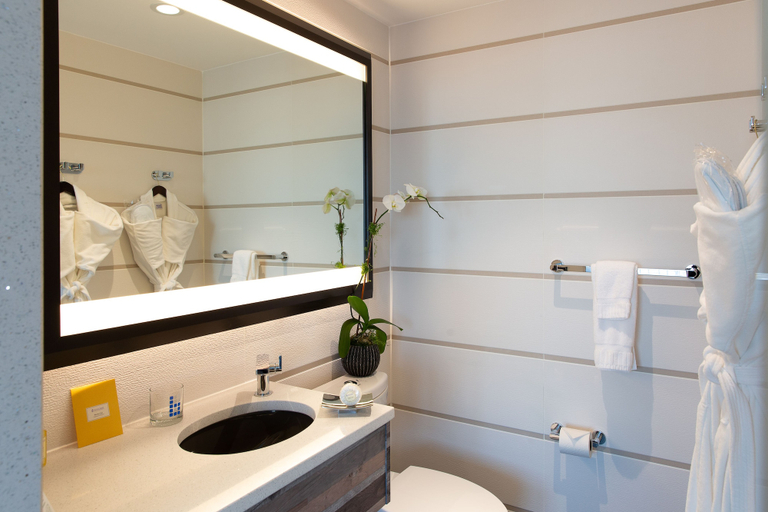 Bathroom 4, Hotel Le Bleu, New York
