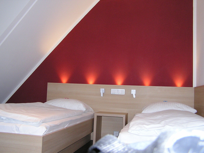 Bedroom 2, Hotel zur Promenade, Donau-Ries