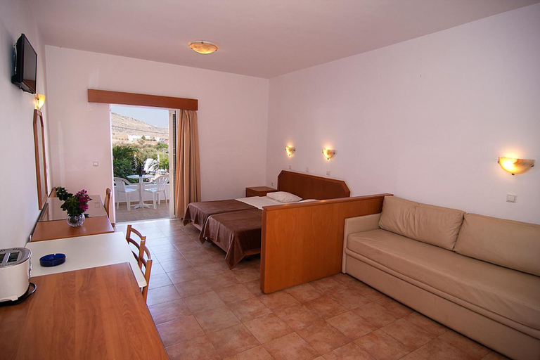 Bedroom 4, Lambis Studios & Apartments, South Aegean
