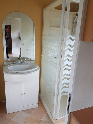 Bathroom, Camping de la Vallée de l'Ain, Ain