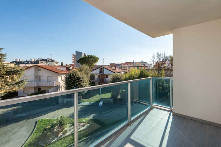 View from room, Condominio Miramare, Udine