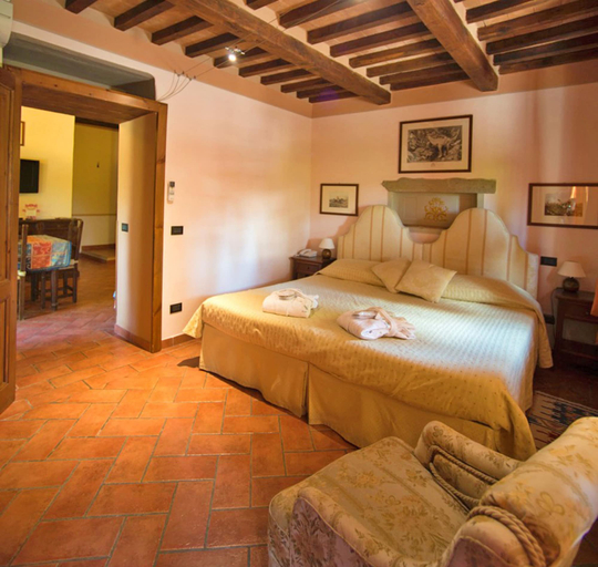 Bedroom 5, Agriturismo Parco Fiorito, Perugia