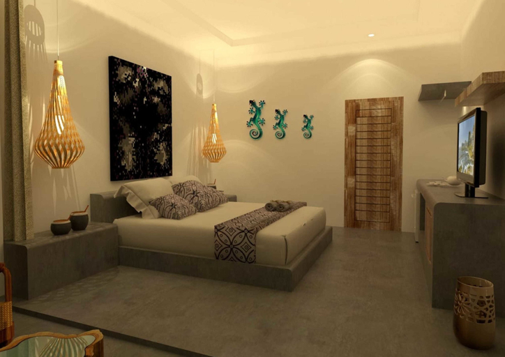 Bedroom 2, GiliPaddy Resort, Lombok