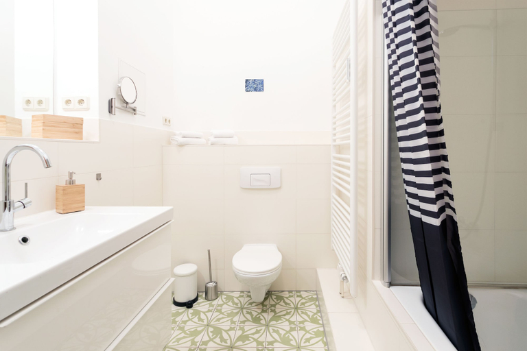 Bathroom 3, Primeflats - Apartment Bischof Neustadt, Dresden