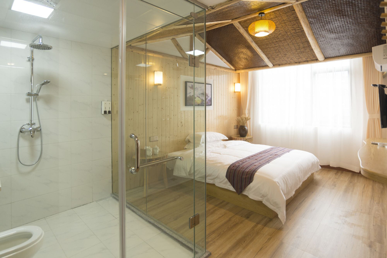 Bathroom 5, Jiesu Renwen Guest House, Zhangjiajie