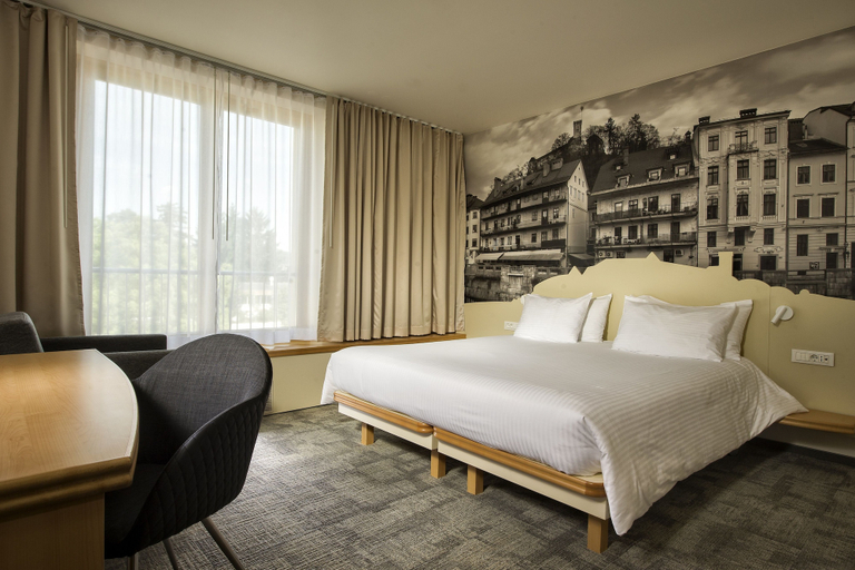 Bedroom 3, City Hotel Ljubljana, Ljubljana