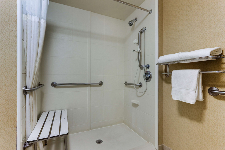 Bathroom 4, Hilton Garden Inn Indianapolis Airport, Indianapolis