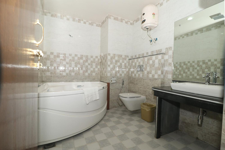 Bathroom 3, Hotel Earth Light, Narayani