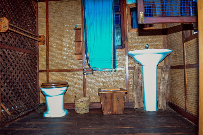 Bathroom 4, Pemba Eco Lodge, Mkoani
