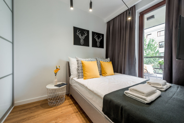 Bedroom 3, YourSecondFlat Siedmiogrodzka, Warsaw