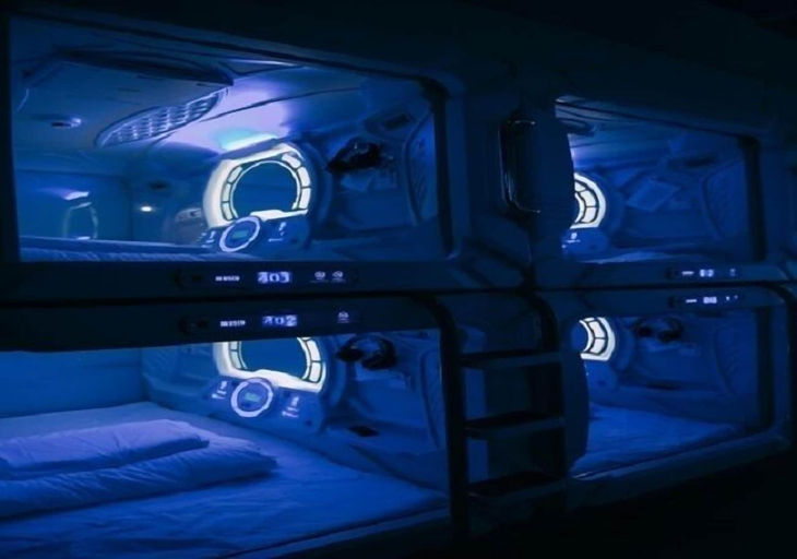 Bedroom 3, Capsule Hotel 2nd BOX, Naha