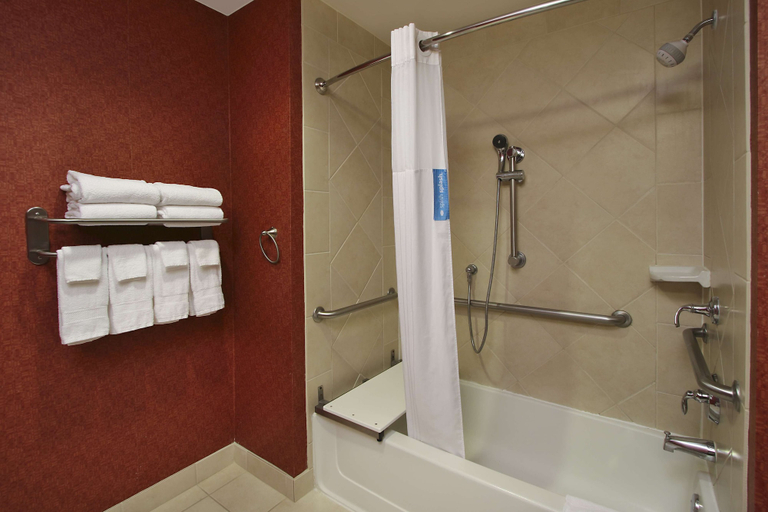 Bathroom 4, Hampton Inn & Suites Conroe - I-45 North, Montgomery