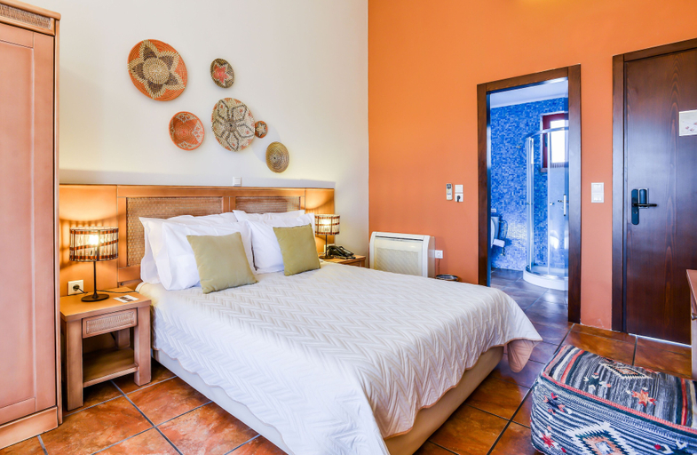 Bedroom 4, Varos Village Boutique Hotel, North Aegean