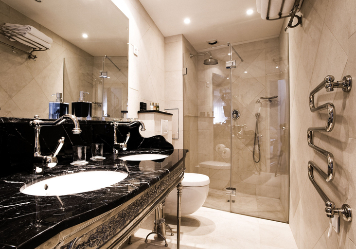 Bathroom 2, Boutique Hôtel Konfidentiel, Paris