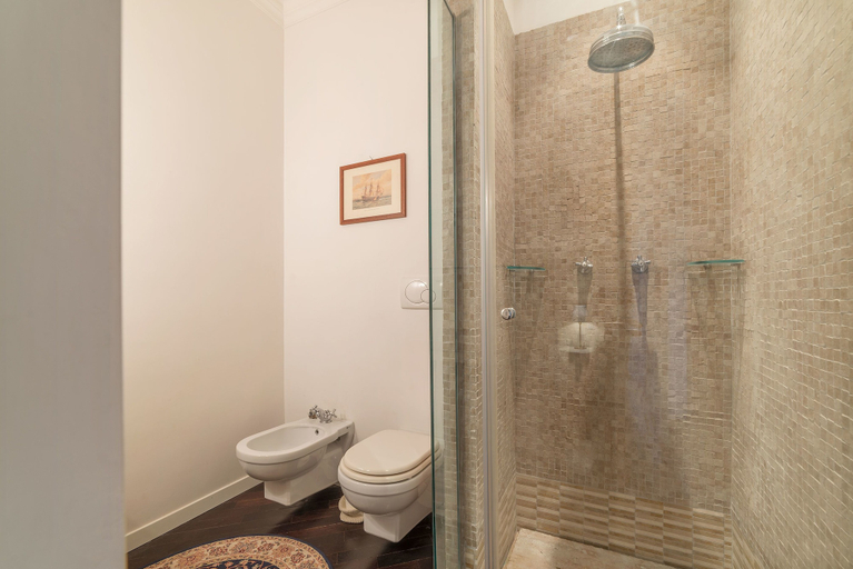Bathroom 2, Mazzini Stylish 6 Pax Apartment, Rome
