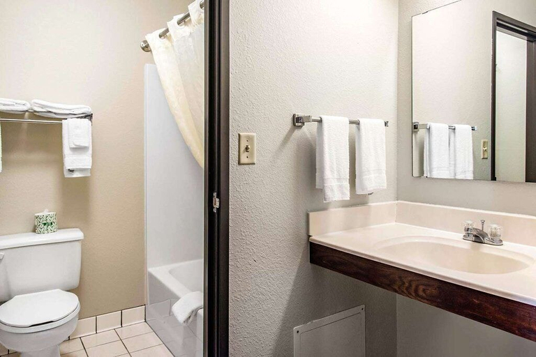Bathroom, Travelers Lodge & Suites, Sibley