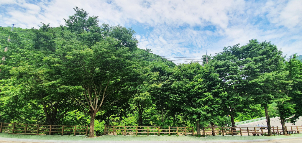 Outdoor banquet area 3, Jirisan Yeonriji Pension, Namwon
